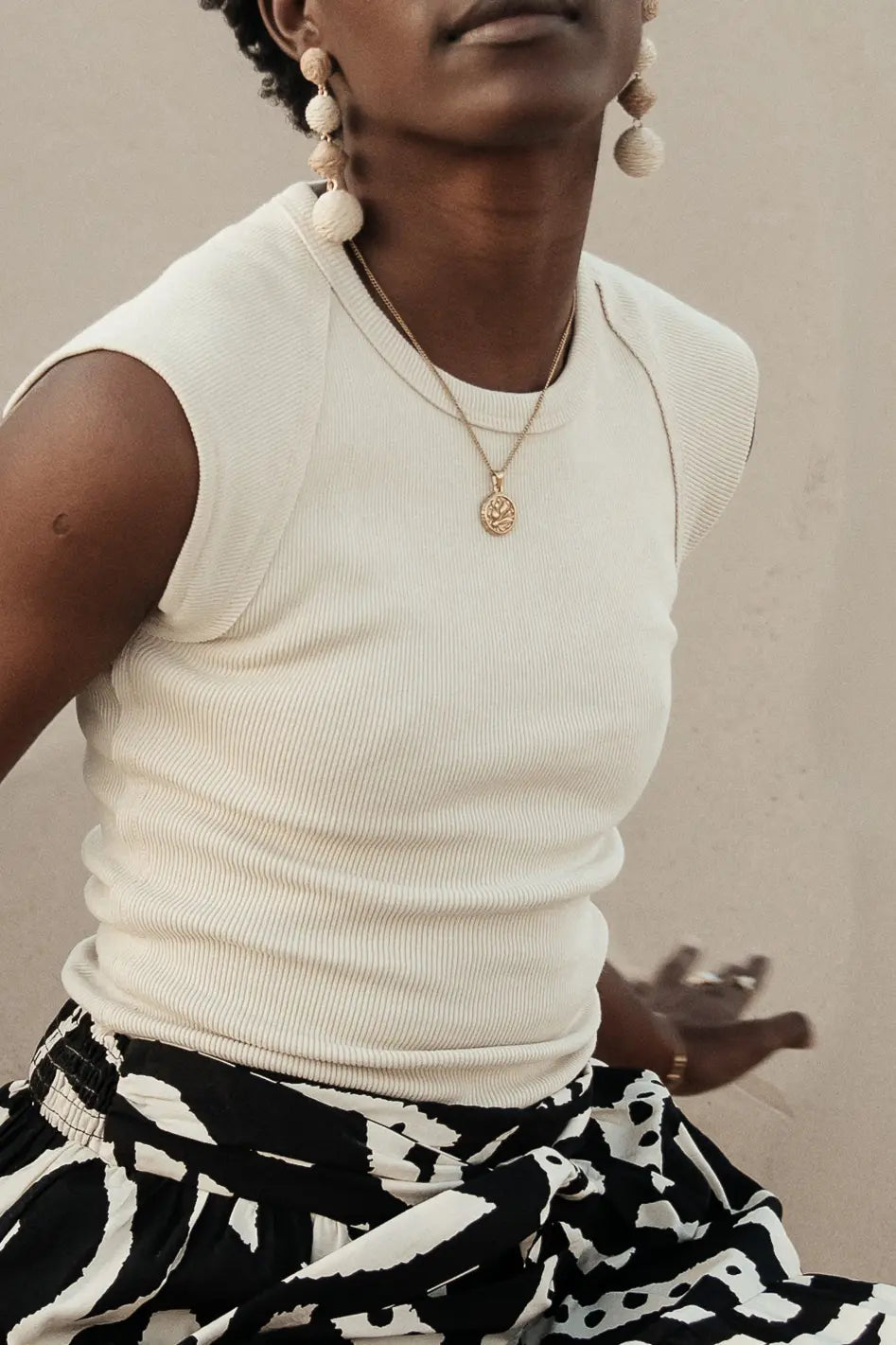Huxley Tank in Tan - FINAL SALE