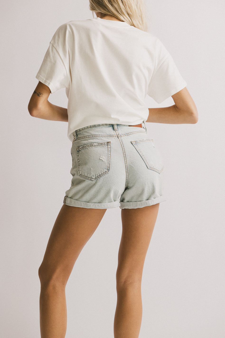 Sofi Distressed Denim Shorts - FINAL SALE