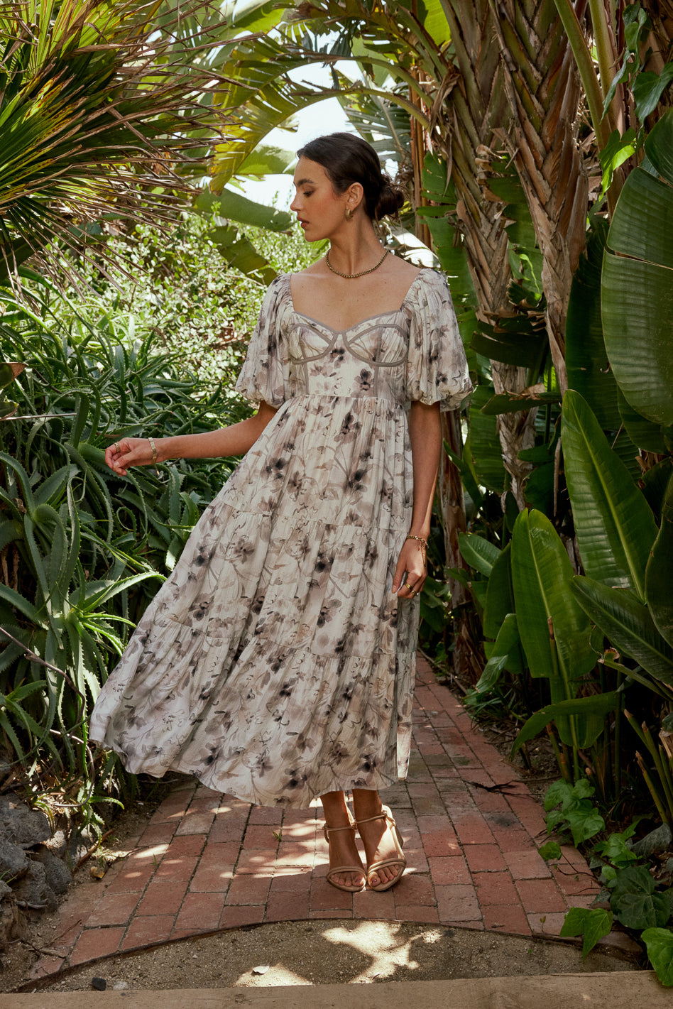 Gaudria Floral Maxi Dress - FINAL SALE