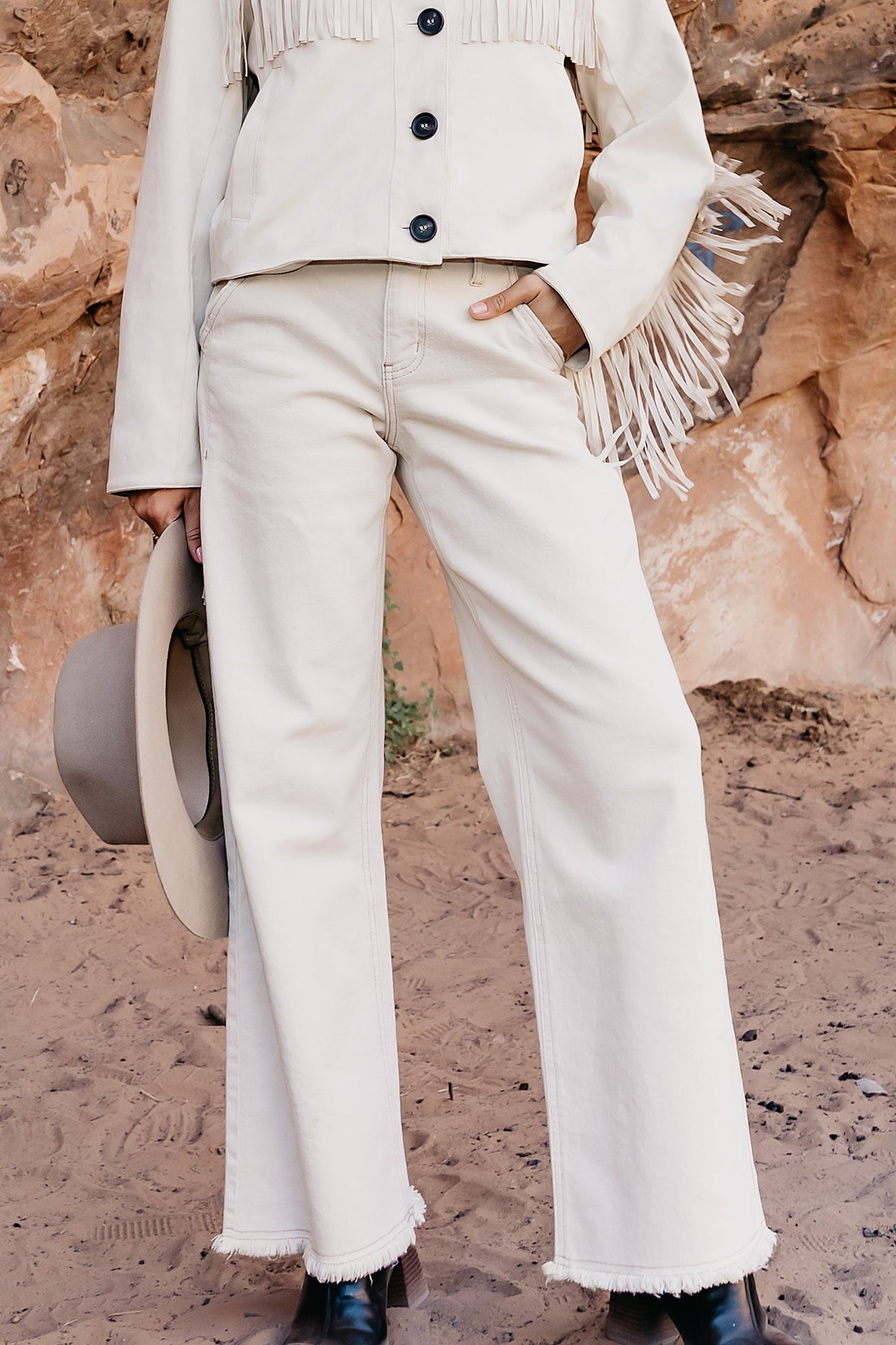 Zaria Wide Leg Jeans - FINAL SALE