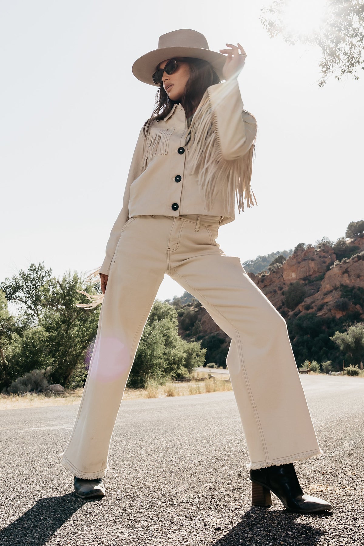 Zaria Wide Leg Jeans - FINAL SALE