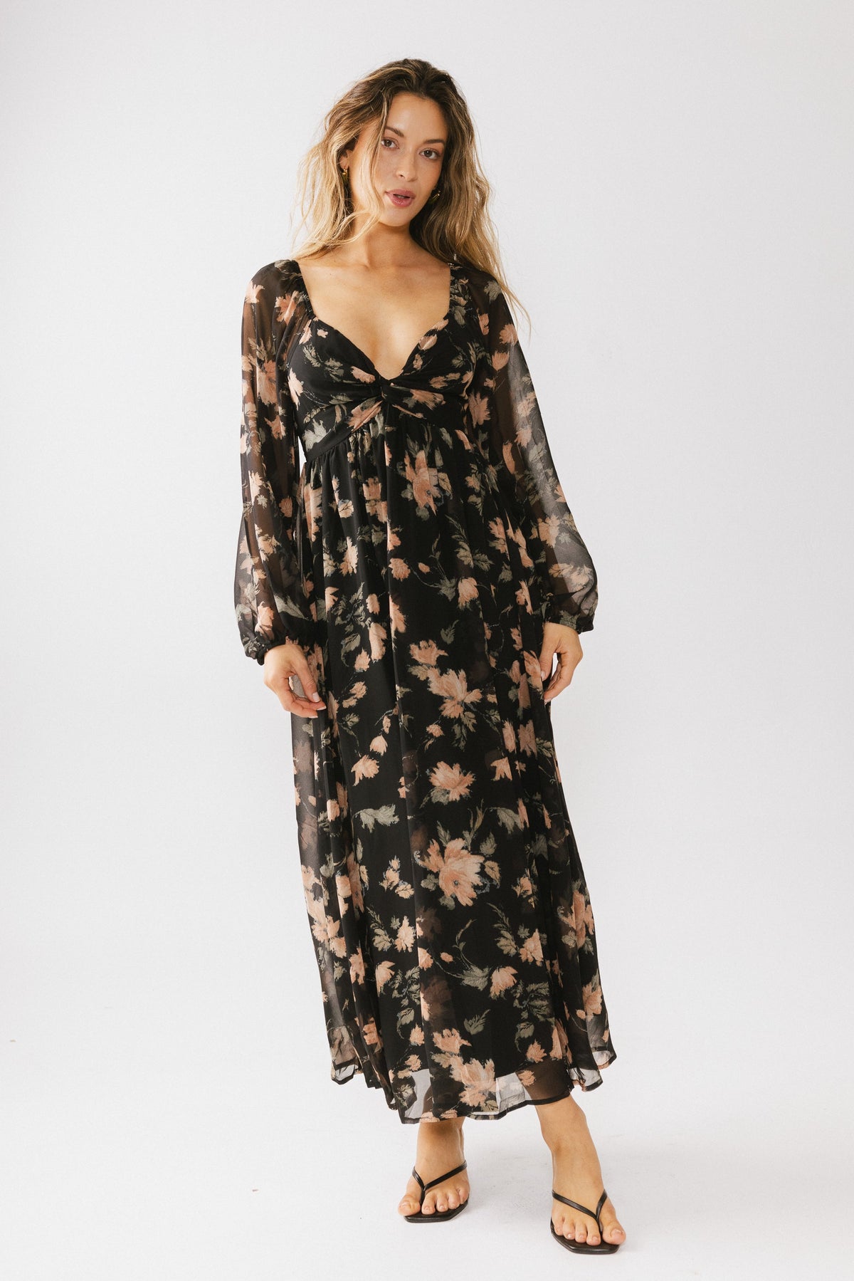 Chance Floral Maxi Dress - FINAL SALE