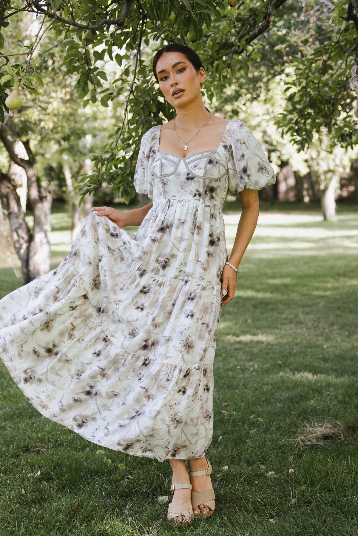 Gaudria Floral Maxi Dress - FINAL SALE
