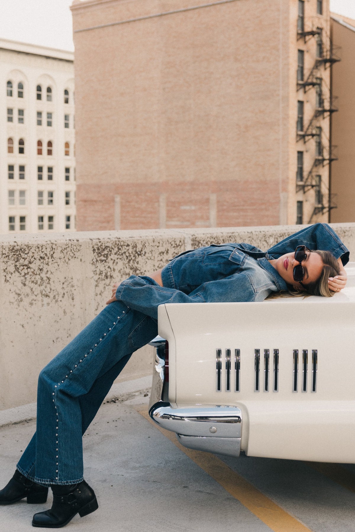 Noel Studded Baggy Jeans - FINAL SALE