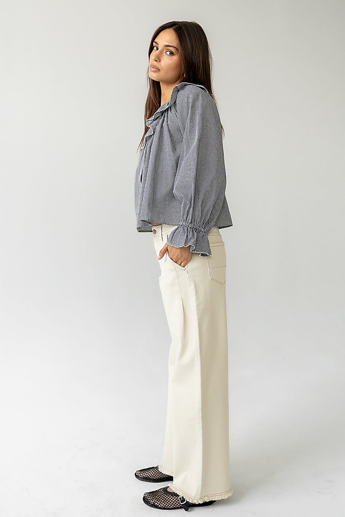 Zaria Wide Leg Jeans - FINAL SALE