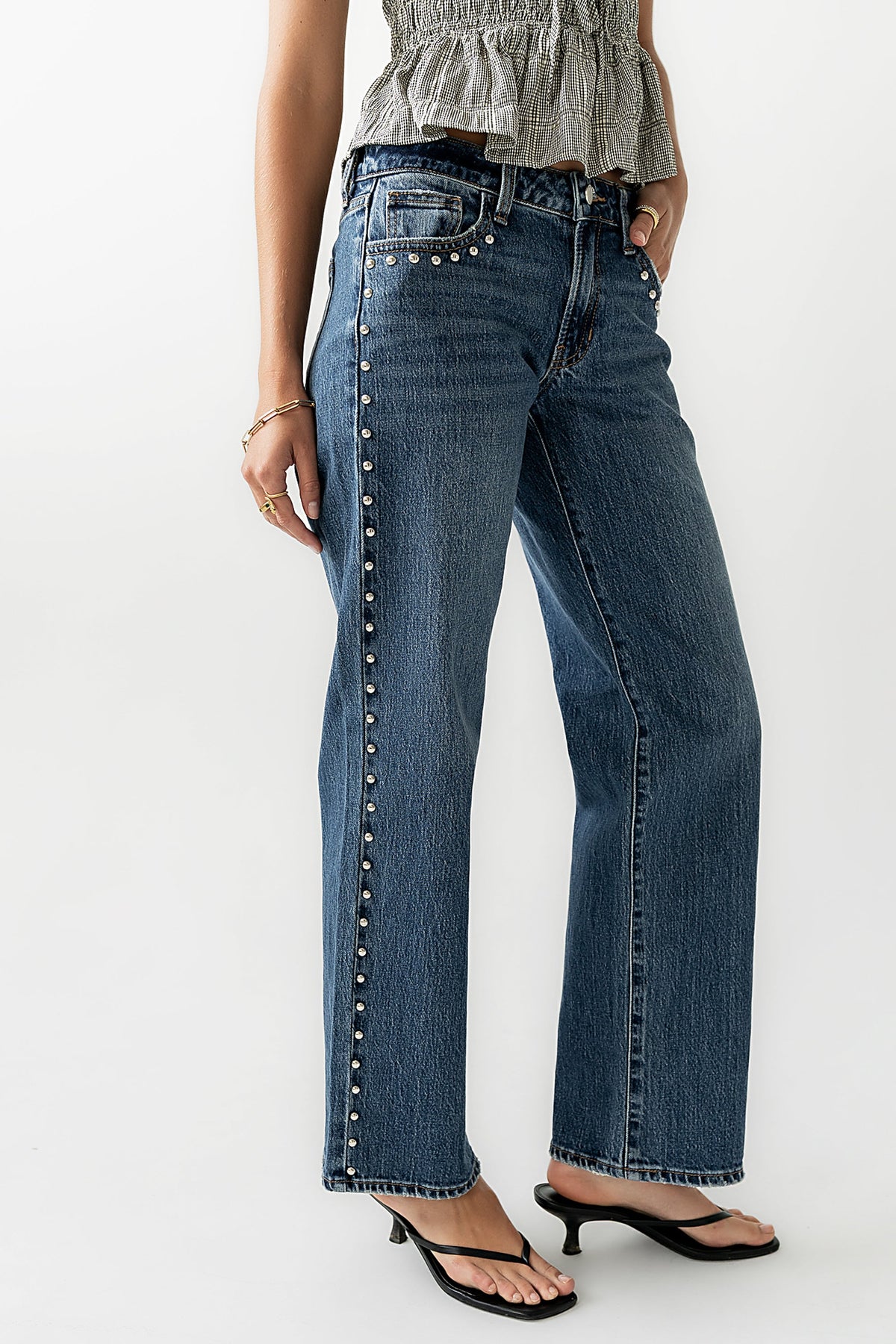 Noel Studded Baggy Jeans - FINAL SALE