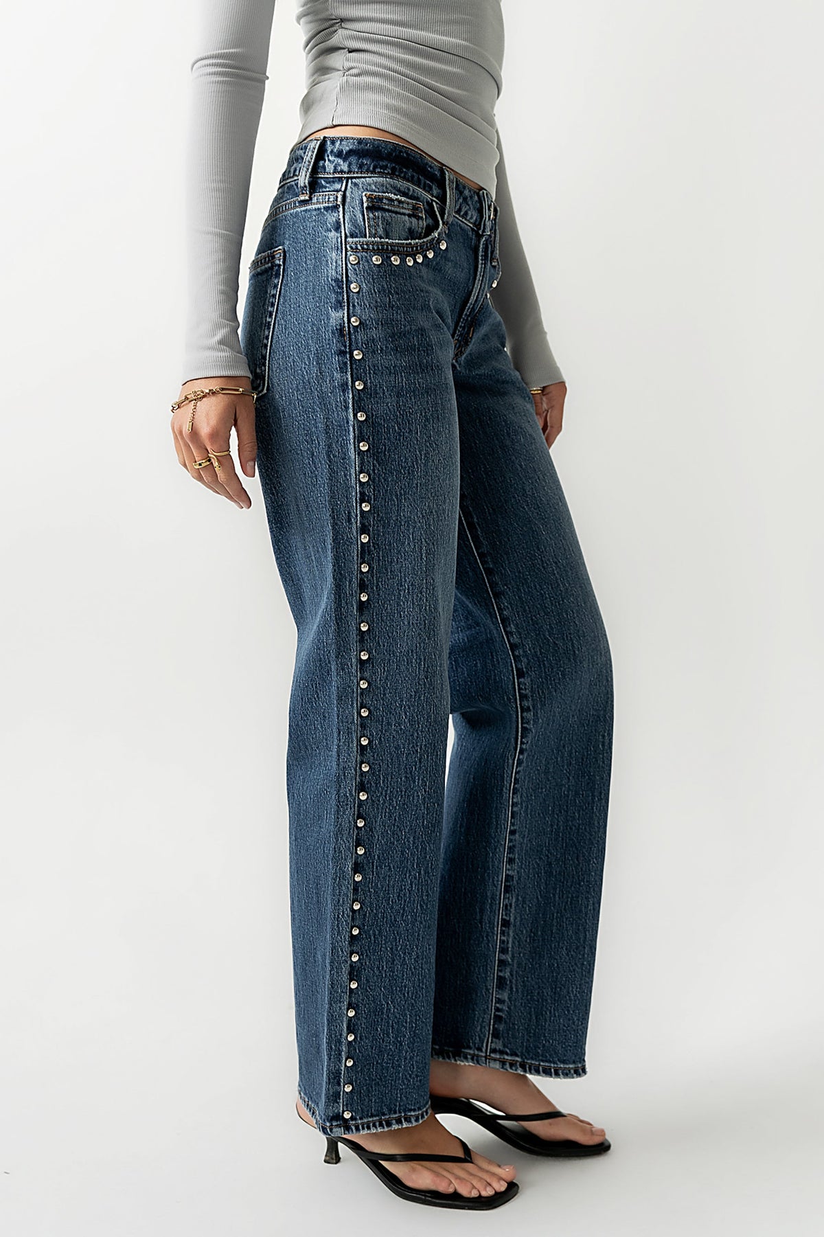 Noel Studded Baggy Jeans - FINAL SALE