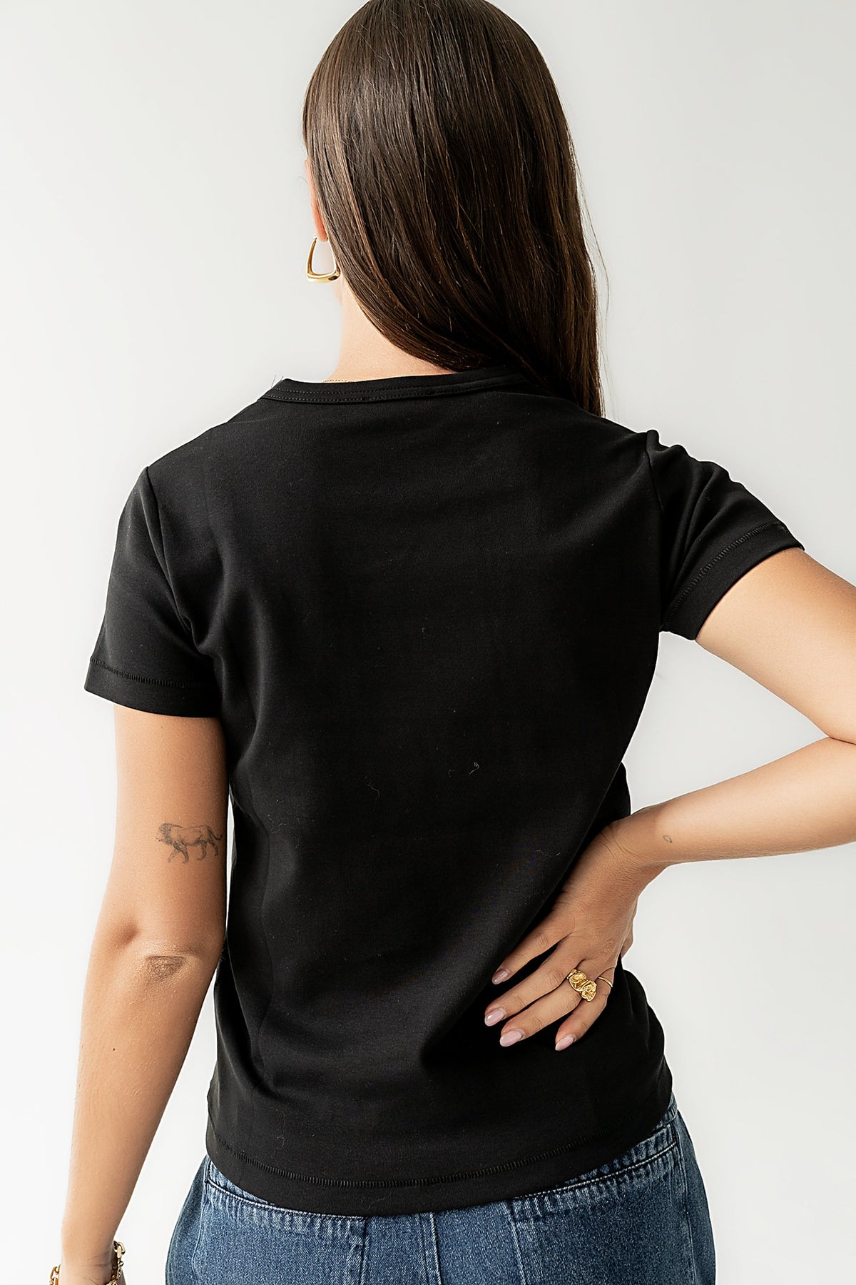 Mckenna T-Shirt in Black - FINAL SALE