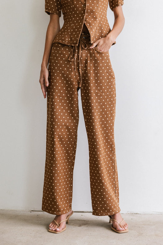 Tony Polka Dot Baggy Jeans - FINAL SALE