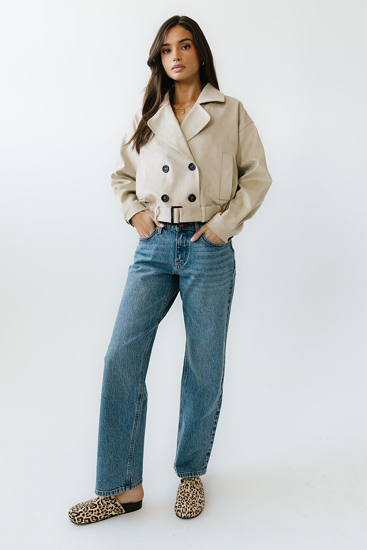 Elise Wide Leg Jeans in Medium Wash - FINAL SALE