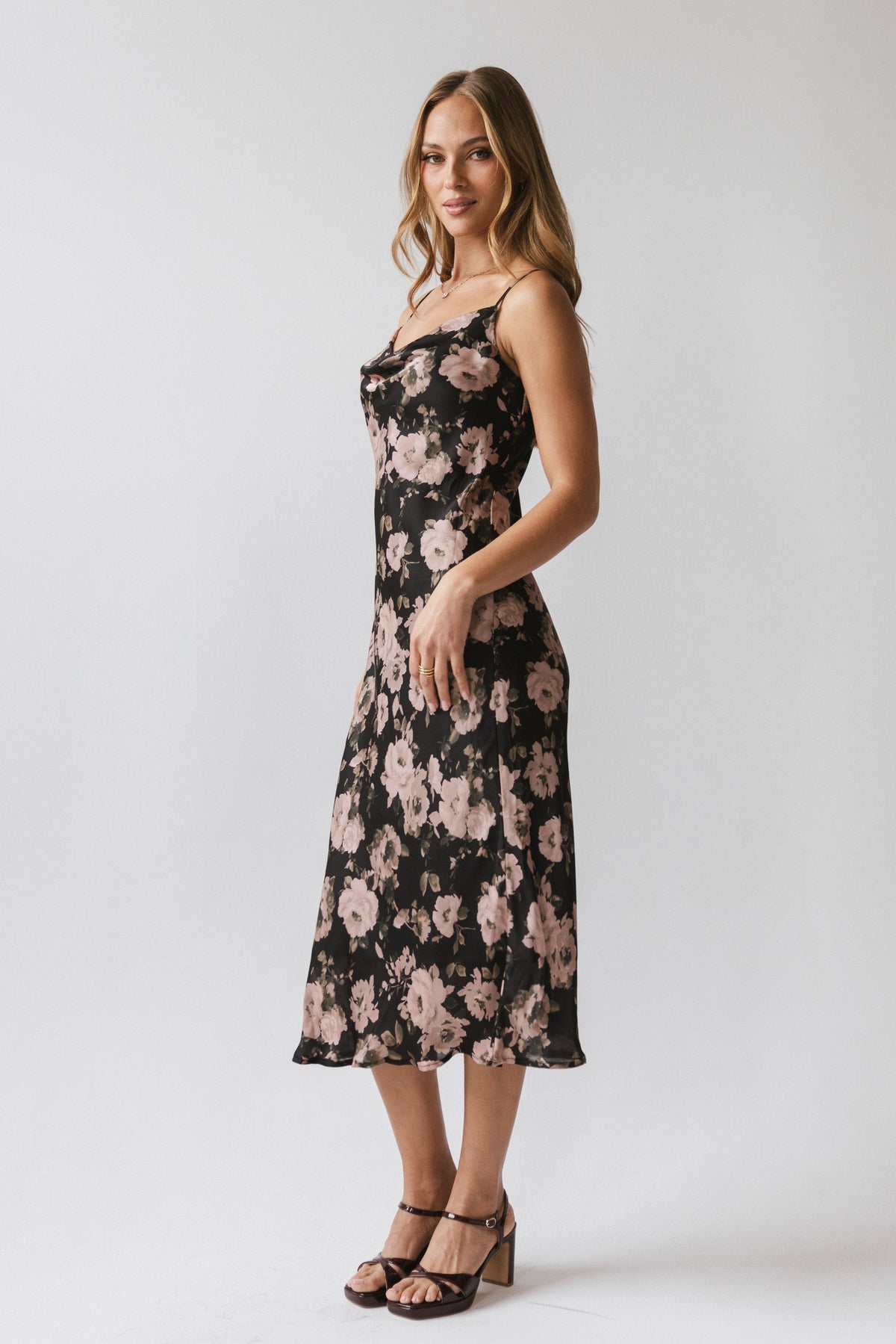 Jaiden Floral Midi Dress - FINAL SALE
