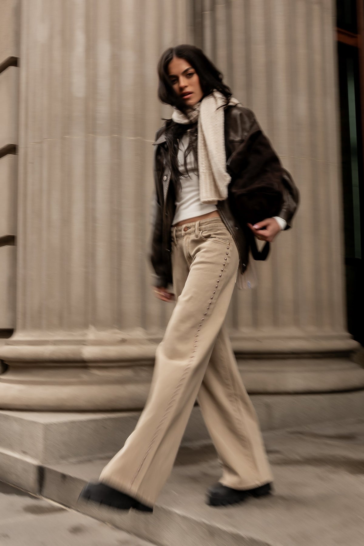 Bronco Studded Straight Leg Jeans - FINAL SALE