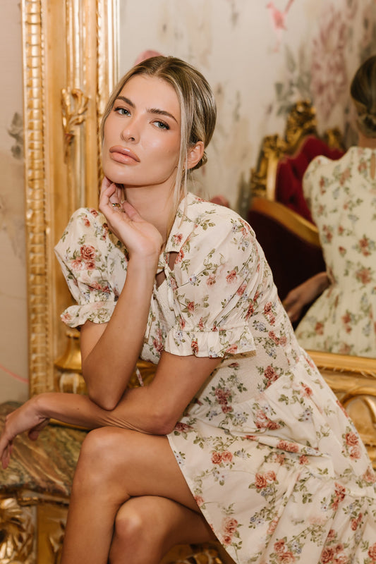 Vanessa Floral Mini Dress - FINAL SALE