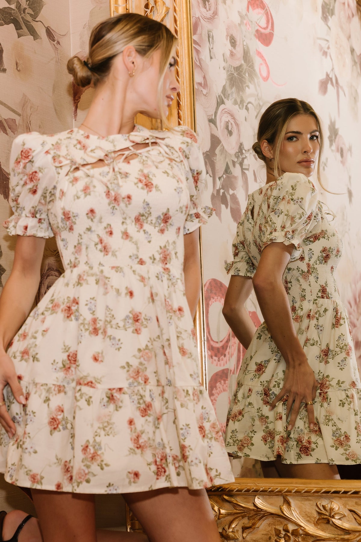 Vanessa Floral Mini Dress - FINAL SALE