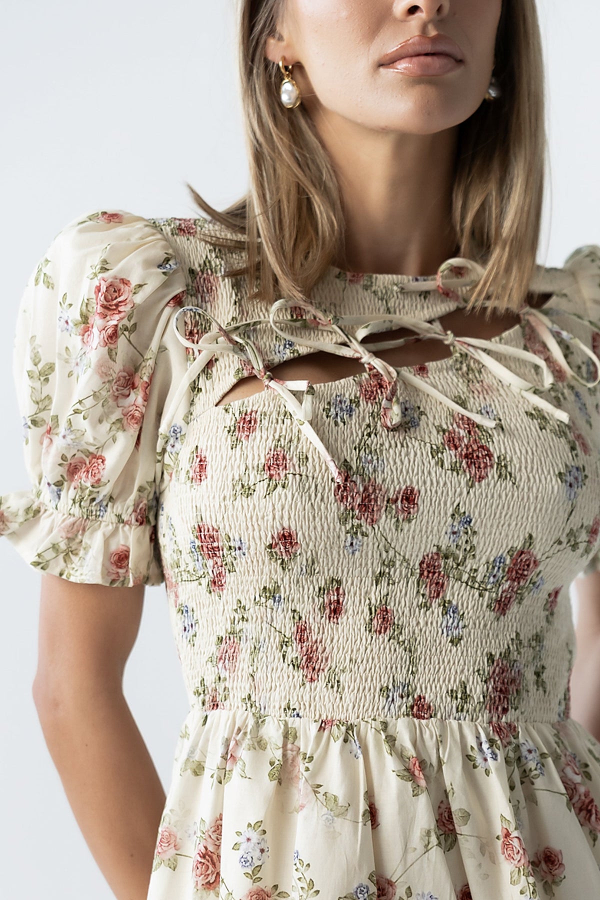 Vanessa Floral Mini Dress - FINAL SALE