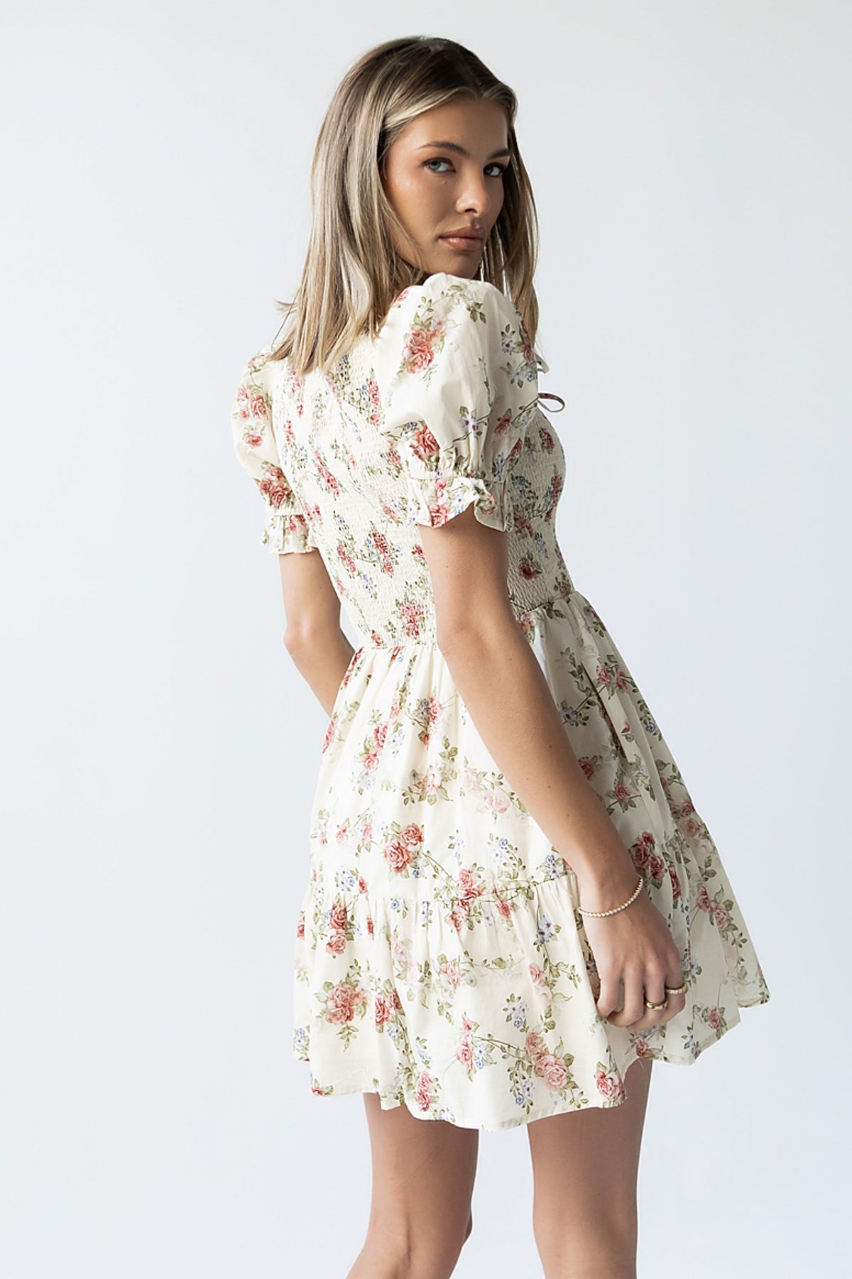 Vanessa Floral Mini Dress - FINAL SALE