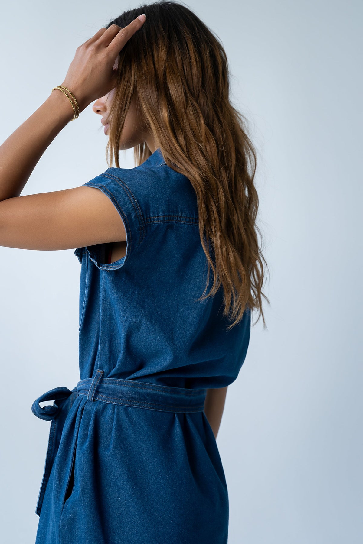 Randall Denim Midi Dress - FINAL SALE