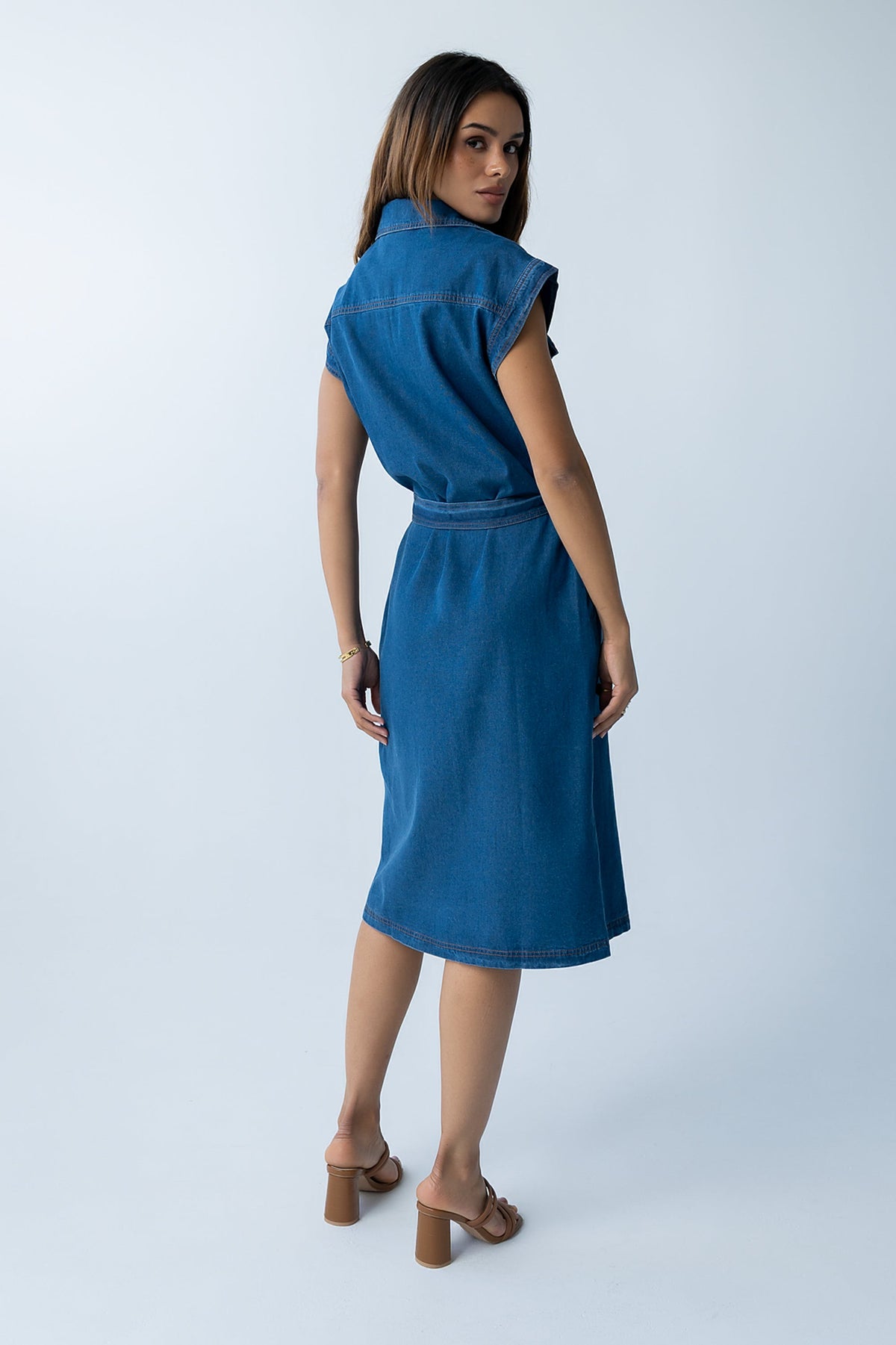 Randall Denim Midi Dress - FINAL SALE