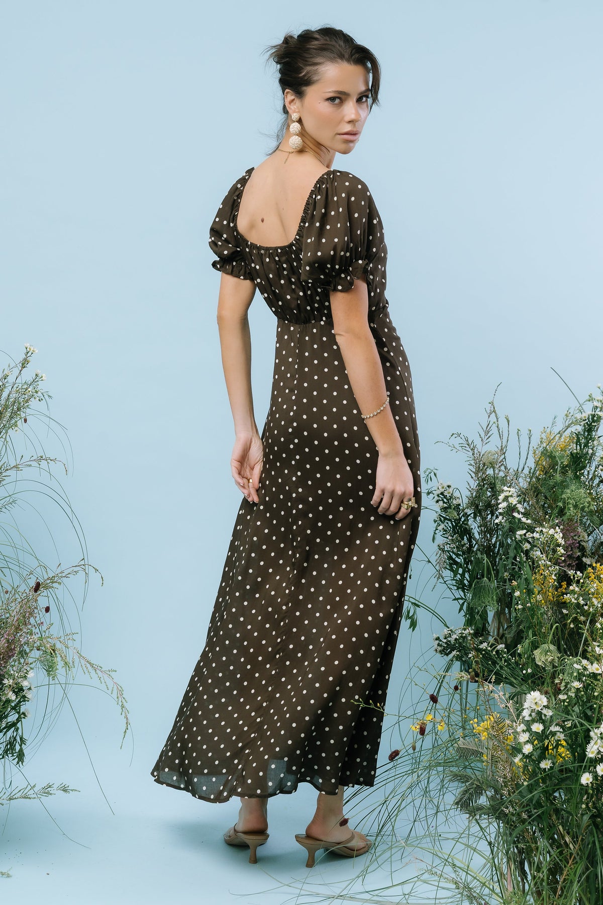 Julianna Polka Dot Maxi Dress - FINAL SALE