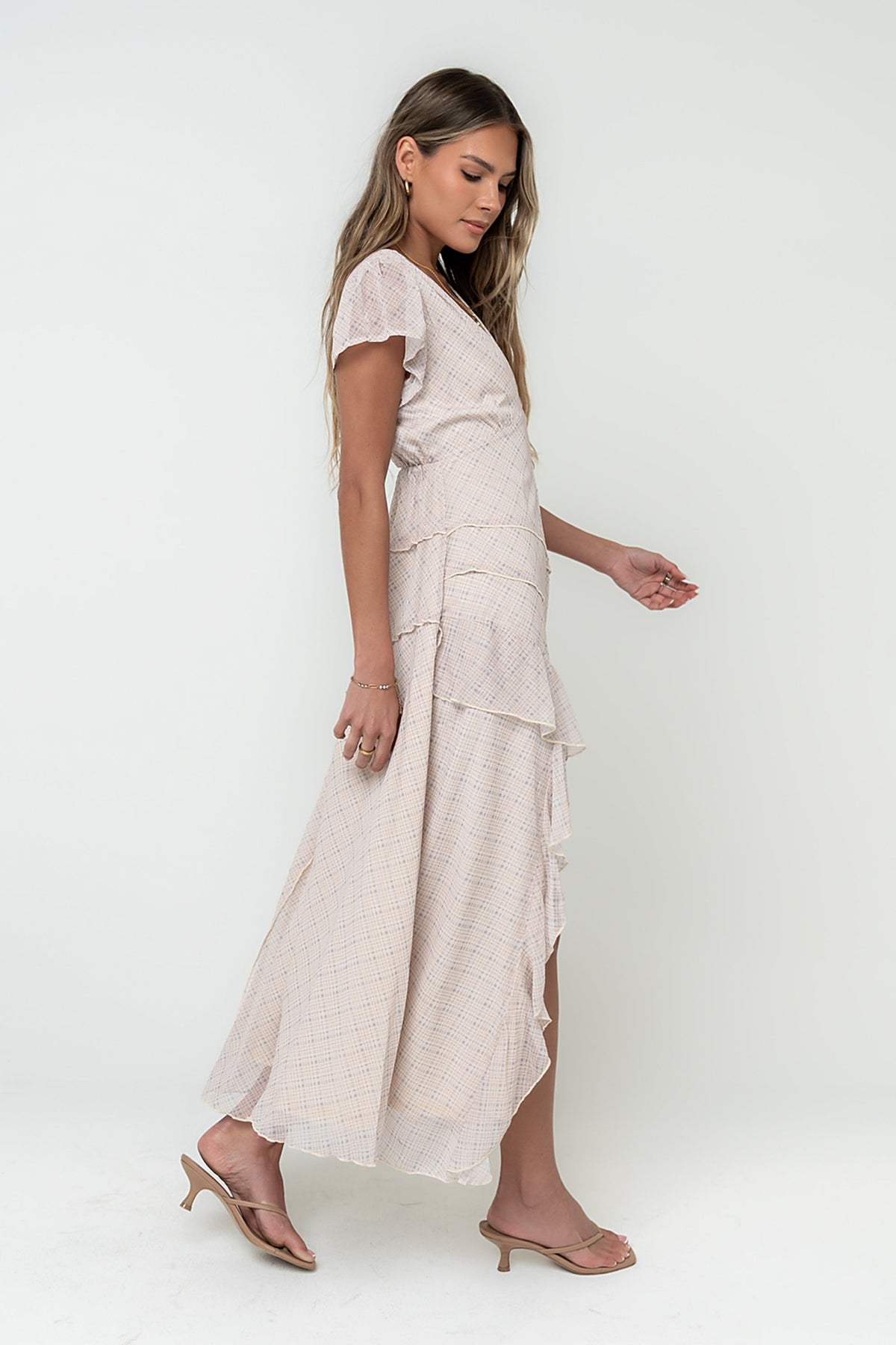 Mindy Plaid Maxi Dress - FINAL SALE