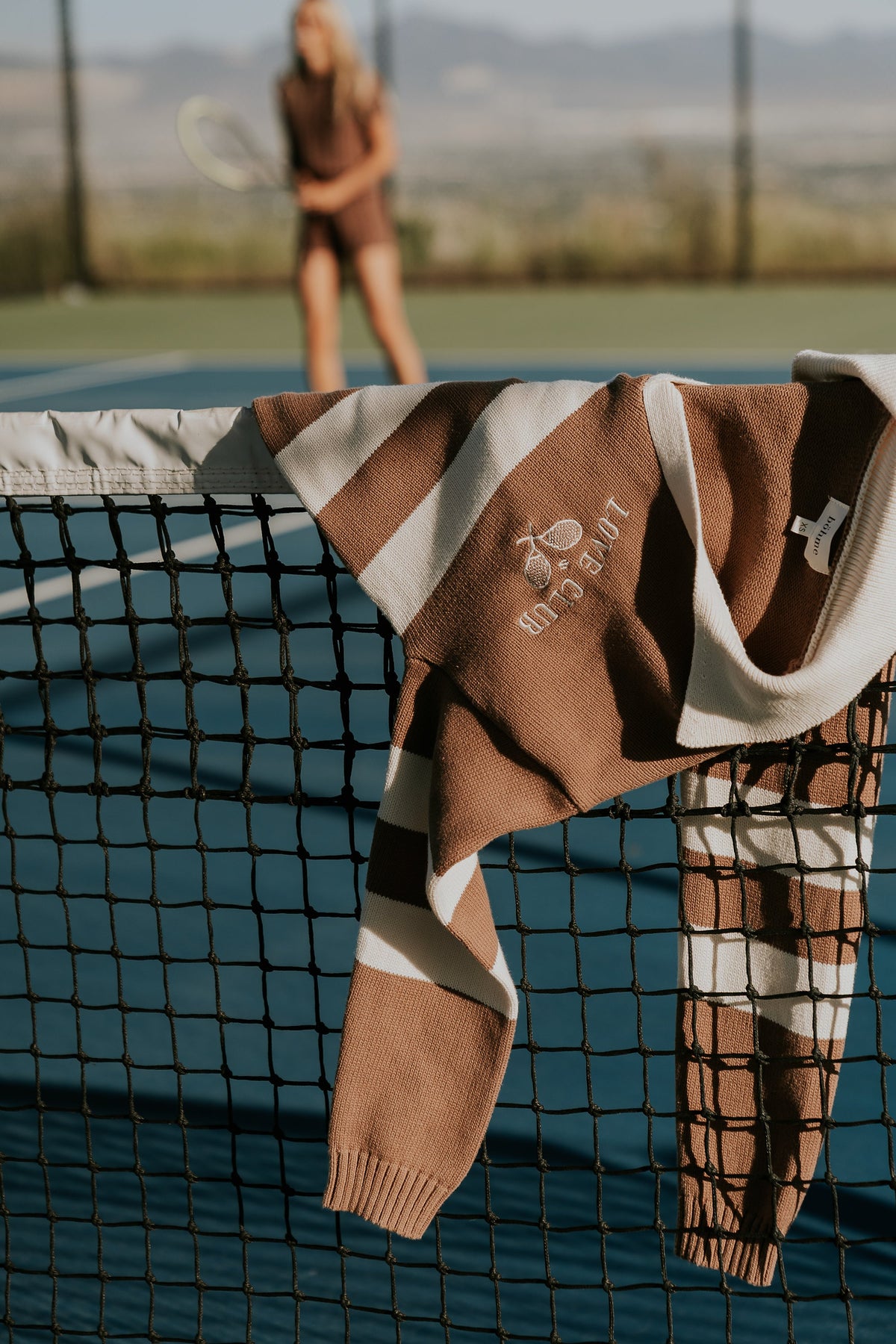Rosie Polo Sweater in Brown - FINAL SALE