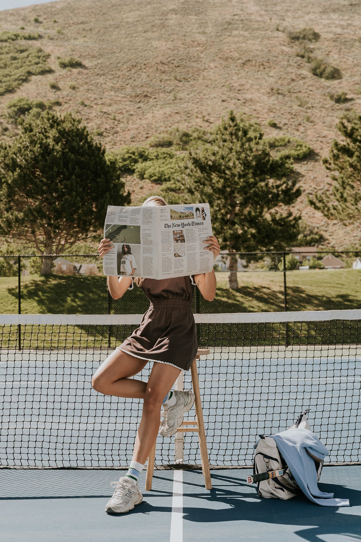 Caty Stitched T-Shirt Dress - FINAL SALE