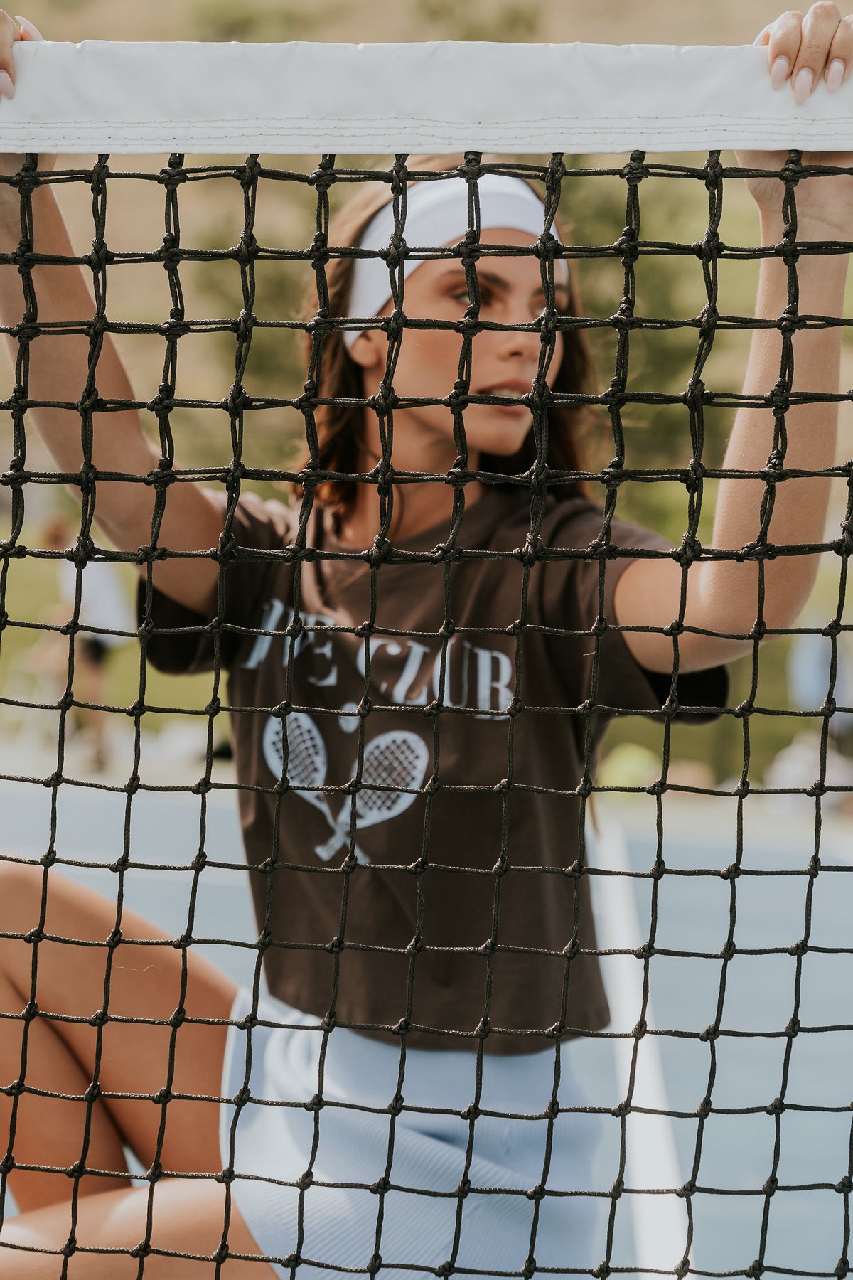 Kaila Graphic Tee in Brown - FINAL SALE