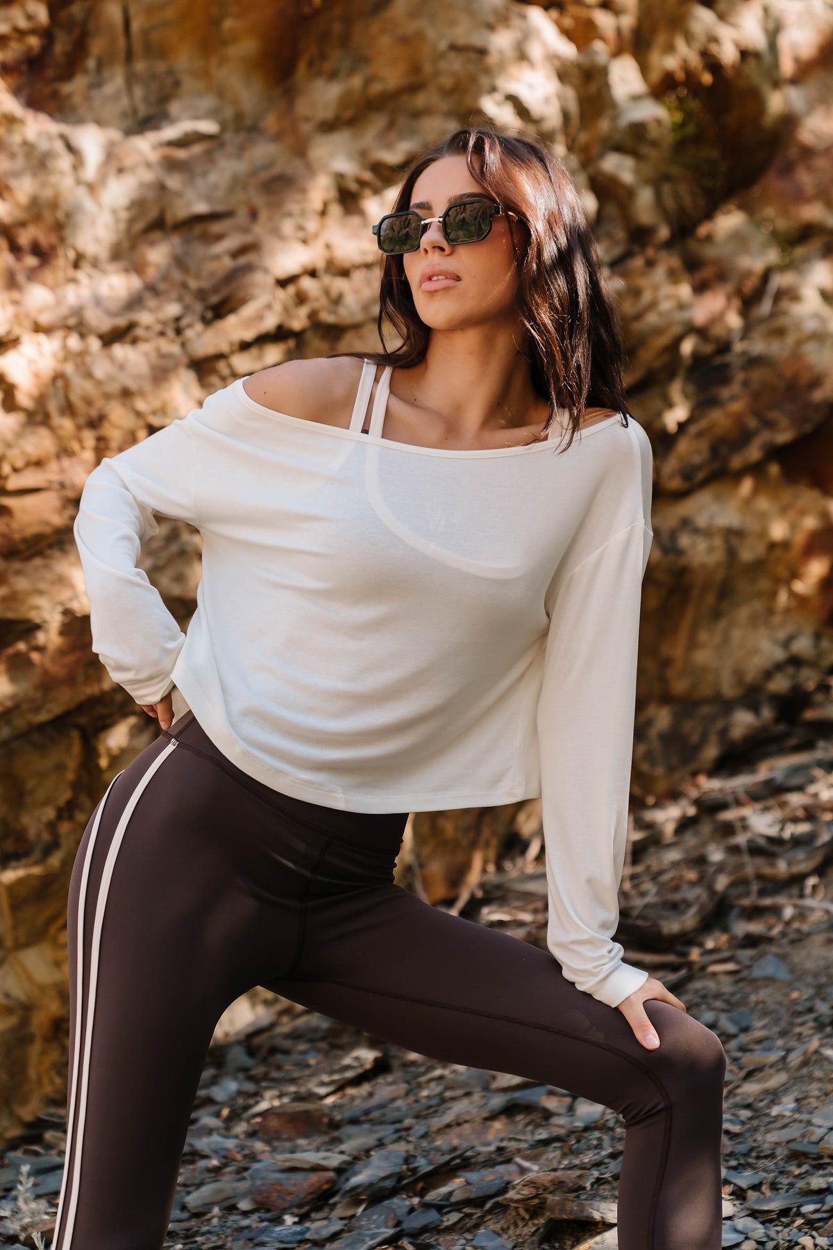 Iris Off The Shoulder Top in White