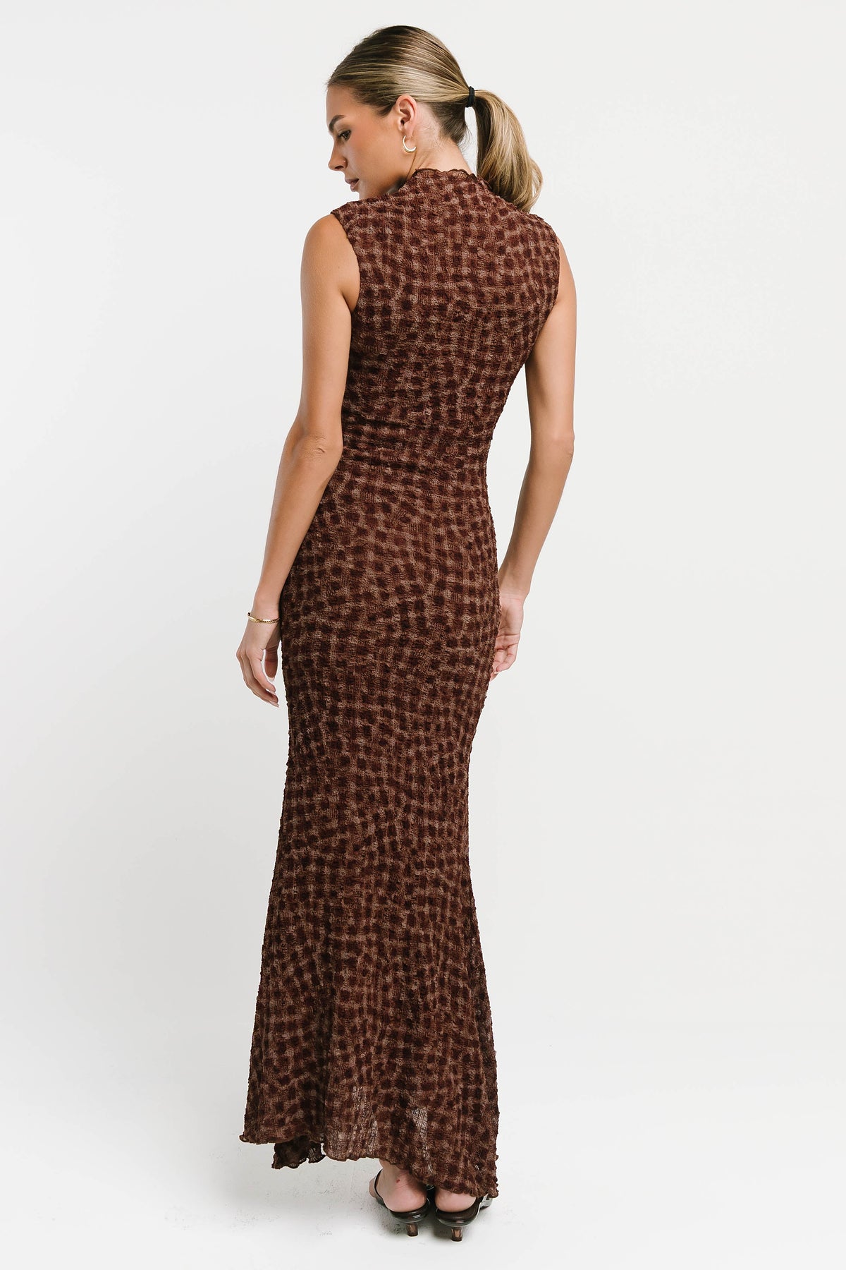 Ariel Textured Maxi Dress