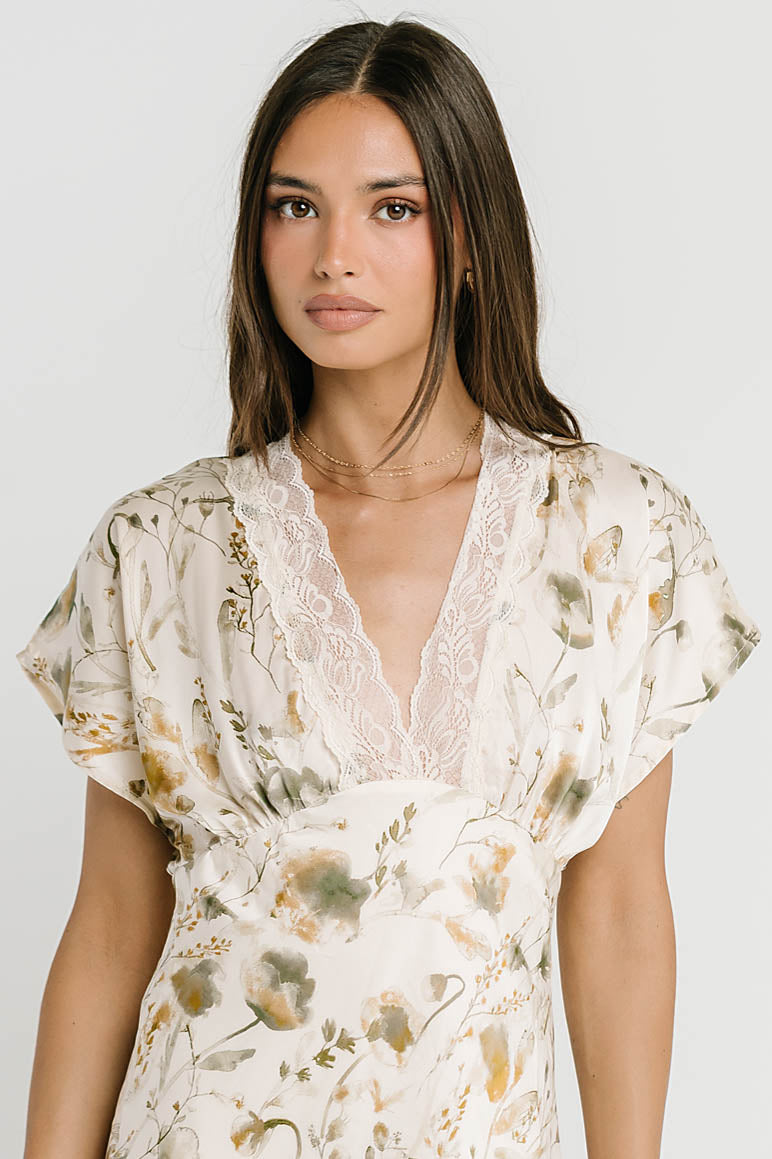 Libby Floral Maxi Dress