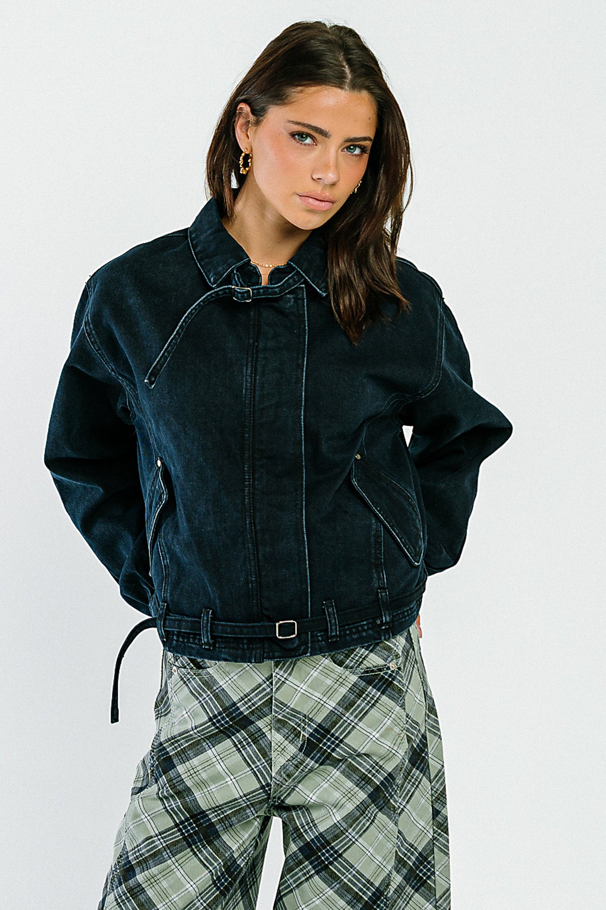 Gemma Collared Denim Jacket