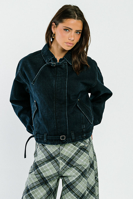 Gemma Collared Denim Jacket