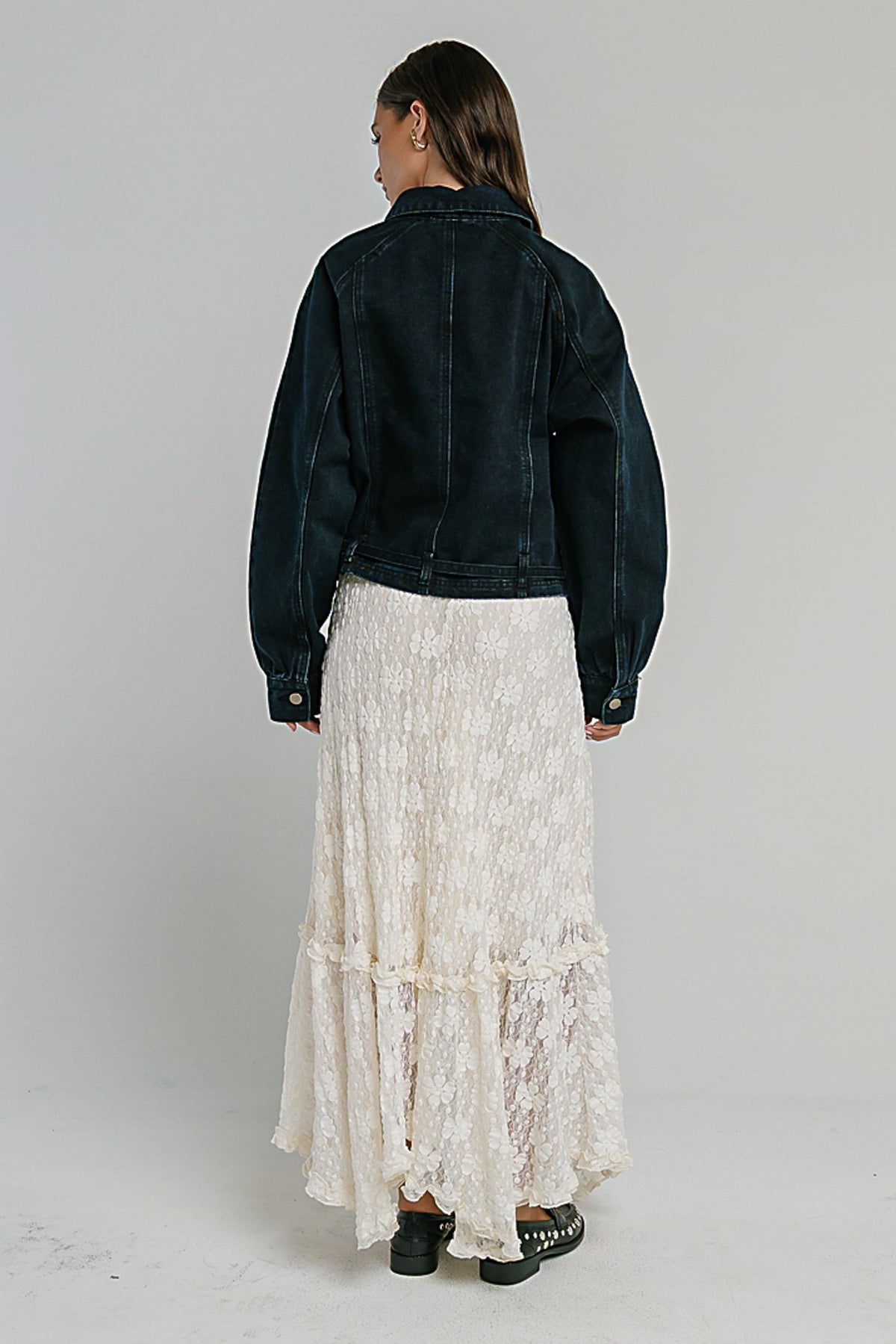 Gemma Collared Denim Jacket