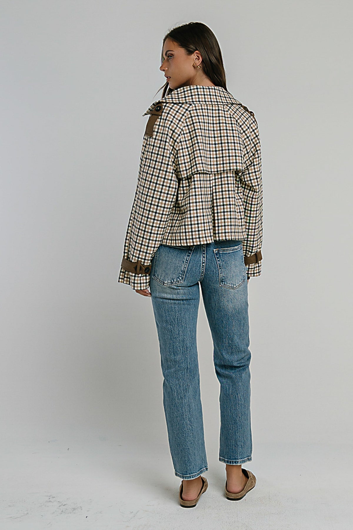 Reya Straight Leg Jeans in Medium Wash