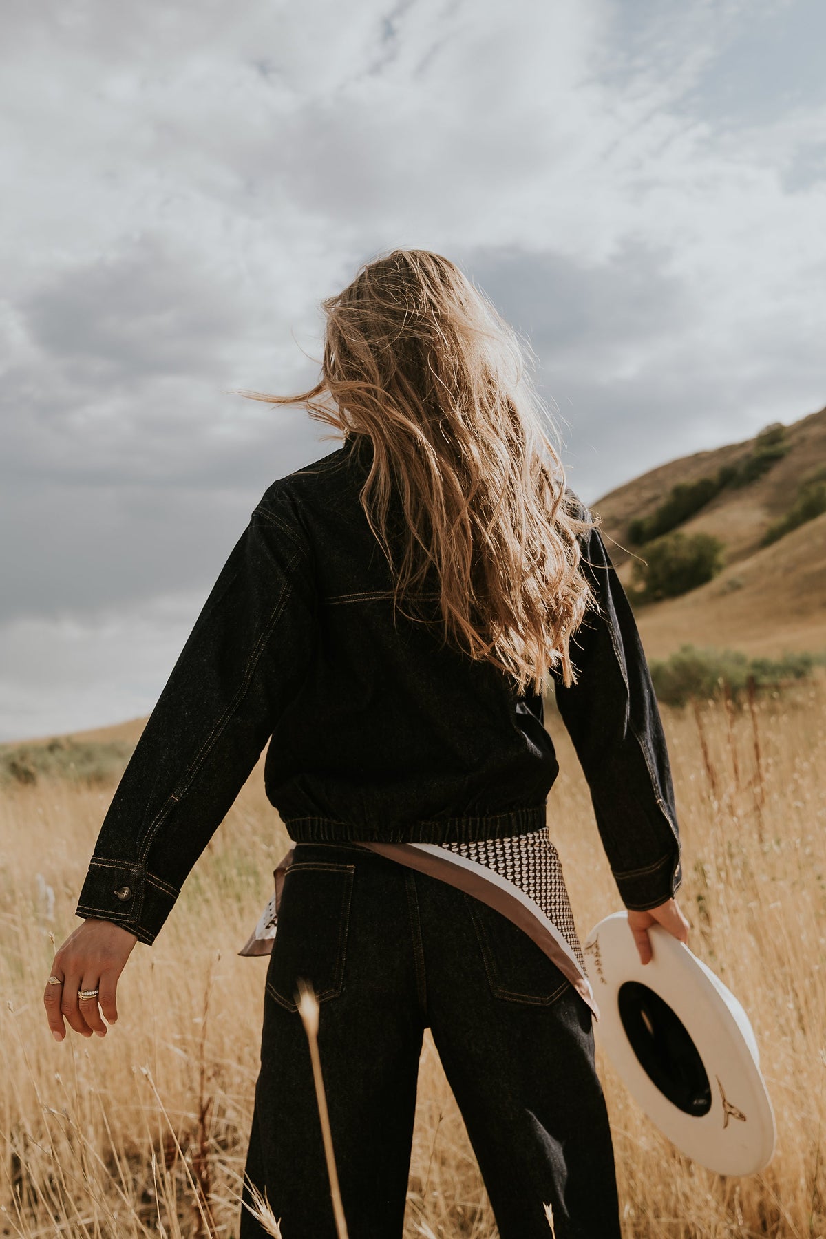 Lucca Collared Denim Jacket