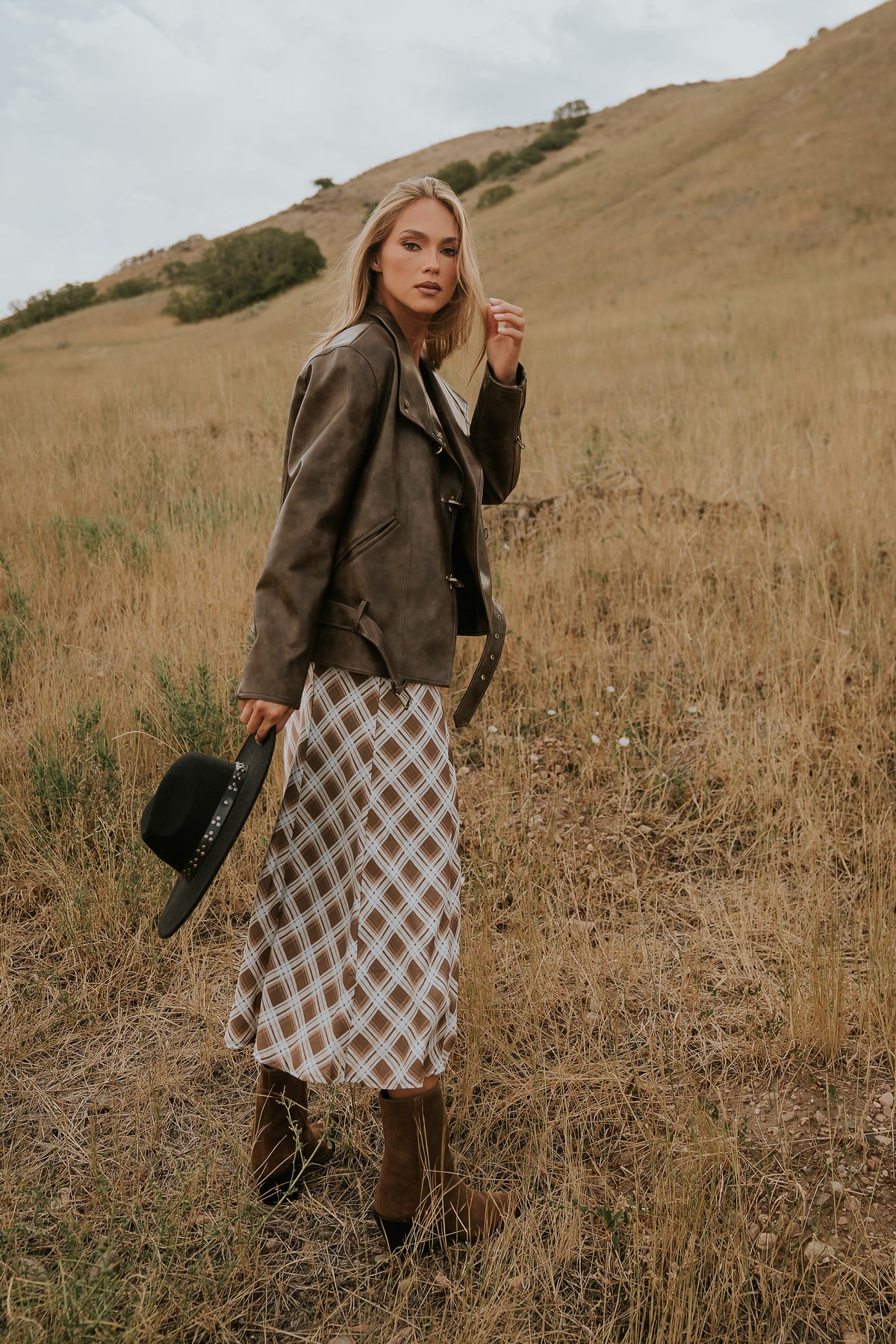 Danika Vegan Leather Jacket