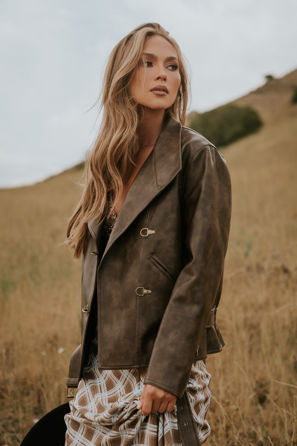 Danika Vegan Leather Jacket