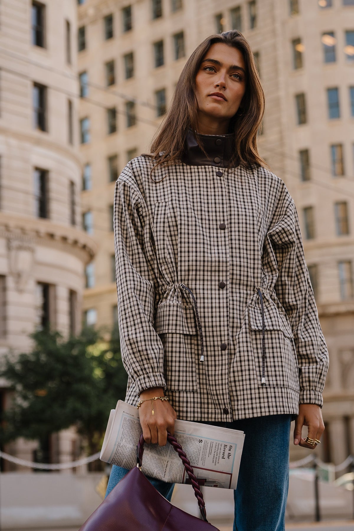 Ivy Plaid Jacket