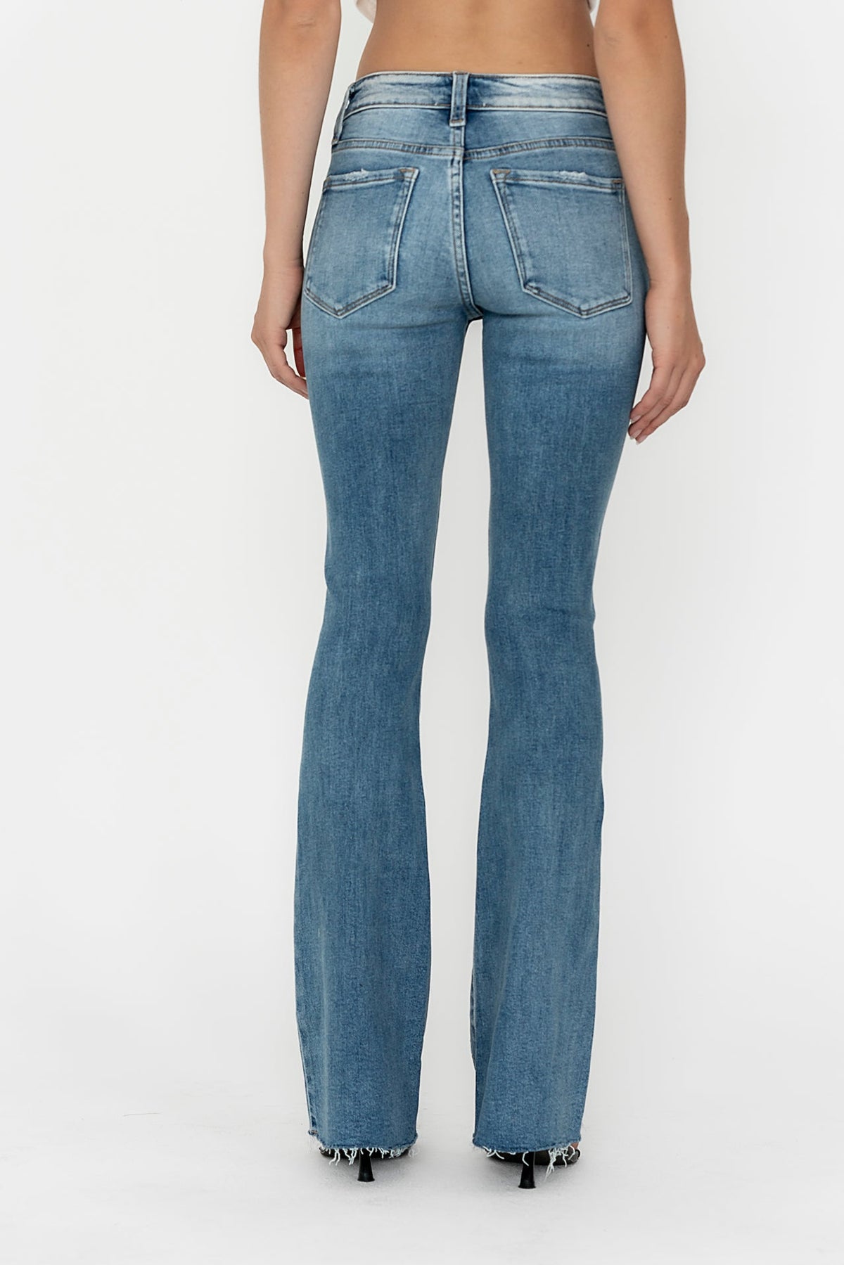 Eliza Studded Flare Jeans - FINAL SALE