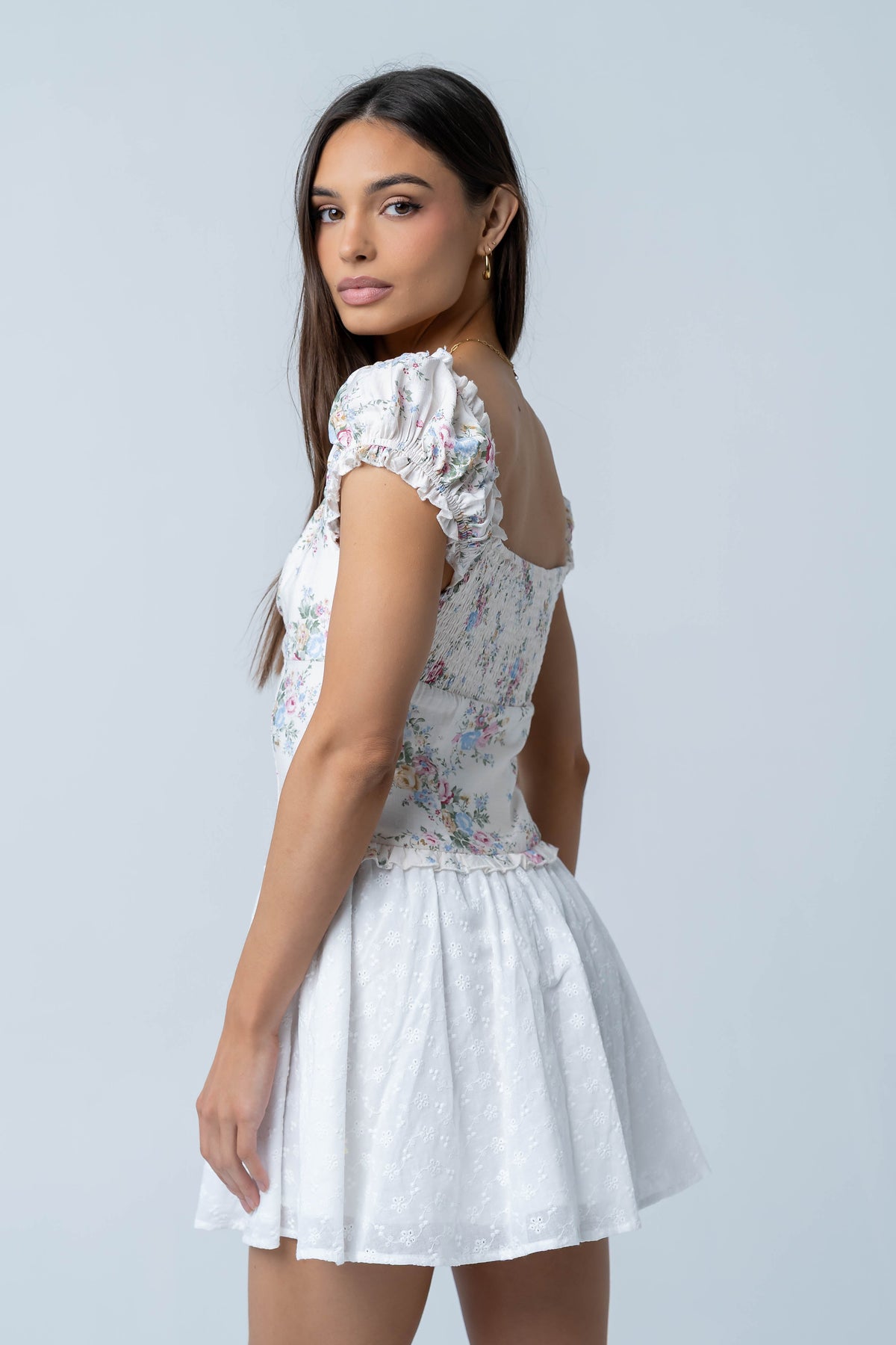 Maria Floral Mini Dress - FINAL SALE