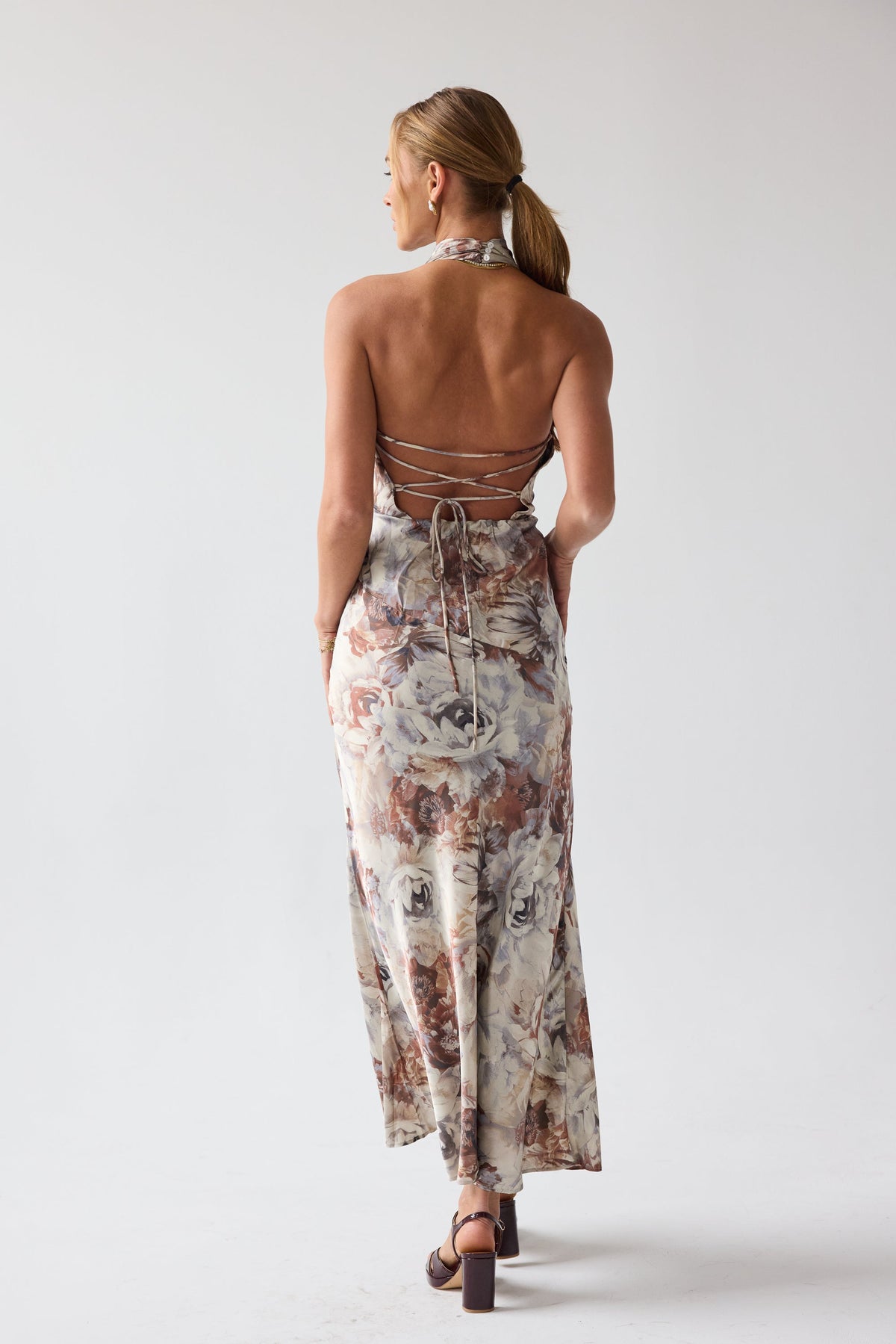 Kimmy Halter Maxi Dress - FINAL SALE