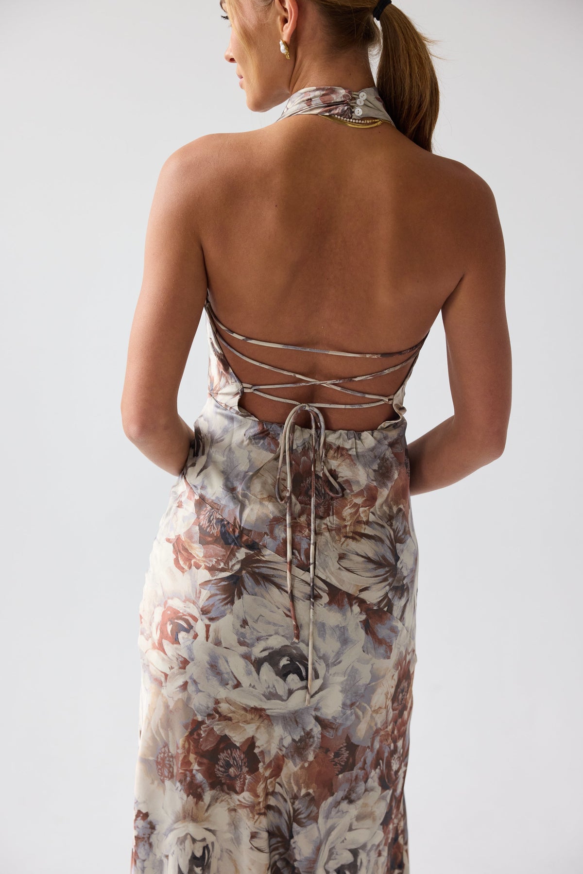 Kimmy Halter Maxi Dress - FINAL SALE